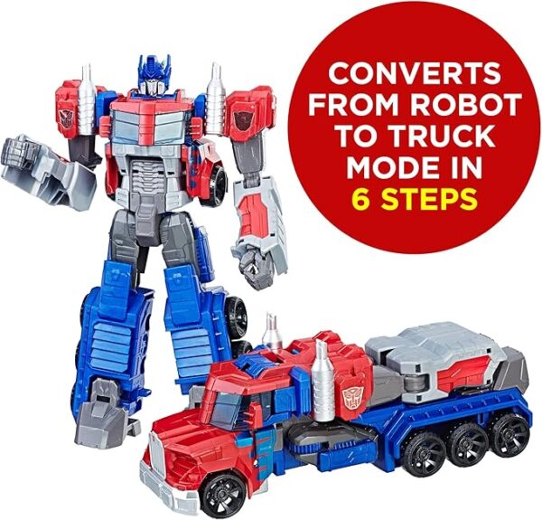 Transformers Toys Heroic Optimus Prime Action Figure - Image 2